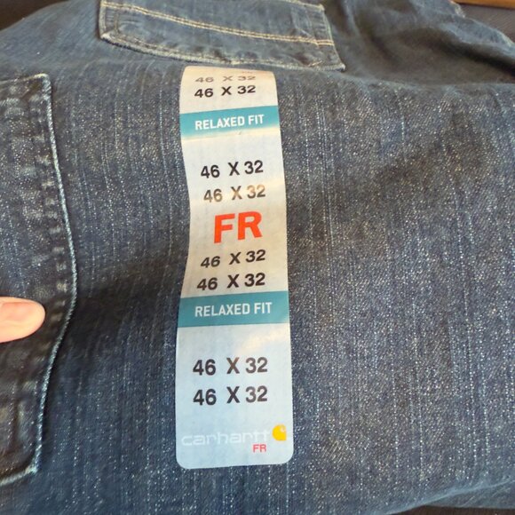 NWT-Flame-Resistant Rugged Flex® Slim Fit 5 Pocket Jean - Picture 6 of 7